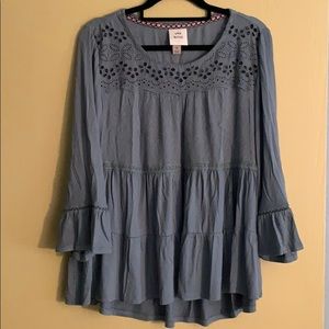 Peasant Flowy Blouse